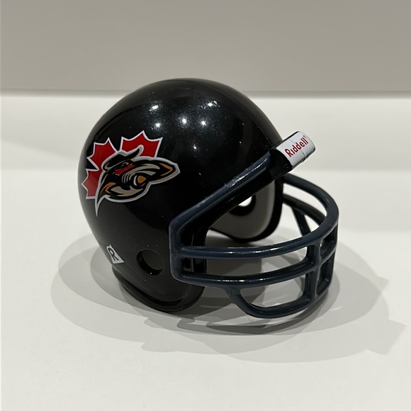 footbal helmets ottawa CFL Football The Sports Vault Redblacks Mini Replica Player Hel  Bleacher Bum Collectibles Ottawa Redblacks jersey concepts 